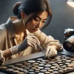 Preparing Rare Coins for Photography